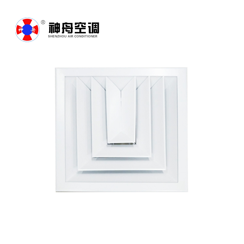 三面吹散流器